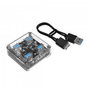 هاب USB چهار پورت USB 3.0 اوریکو مدل MH4U-U3