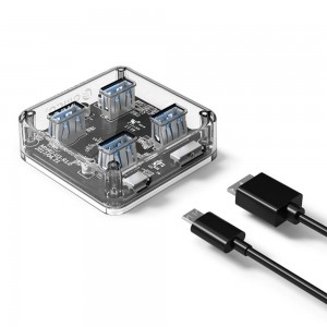 هاب USB چهار پورت USB 3.0 اوریکو مدل MH4U-U3