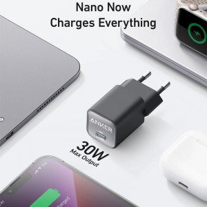 شارژر دیواری انکر 511 مدل Nano 3) A2147G21) توان 30 وات