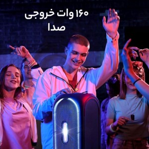اسپیکر چمدانی بلوتوثی انکر سری SoundCore Rave Plus مدل A3391 توان 160 وات