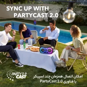 اسپیکر چمدانی بلوتوثی انکر SoundCore Rave Party 2 مدل A3399 توان 120 وات