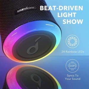 اسپیکر بلوتوثی قابل حمل انکر SoundCore Flare 2 مدل A3165 توان 20 وات