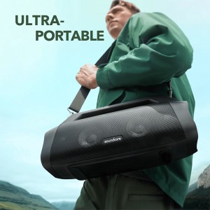 اسپیکر بلوتوثی قابل حمل انکر SoundCore Motion Boom Plus مدل A3129 توان 80 وات