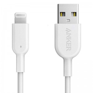 کابل شارژ USB به لایتنینگ انکر مدل Powerline II A8432 طول 0.9 متر توان 2.4 آمپر