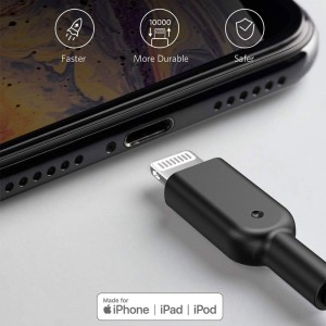 کابل شارژ USB به لایتنینگ انکر مدل Powerline II A8432 طول 0.9 متر توان 2.4 آمپر