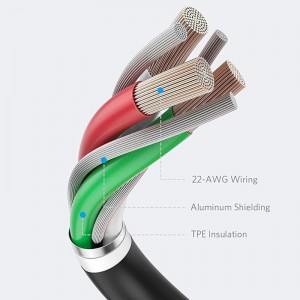 کابل شارژ USB به لایتنینگ انکر مدل Powerline II A8432 طول 0.9 متر توان 2.4 آمپر