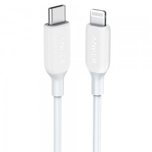کابل شارژ Type-C به لایتنینگ انکر مدل PowerLine III A8832 طول0.9 متر توان 18 وات
