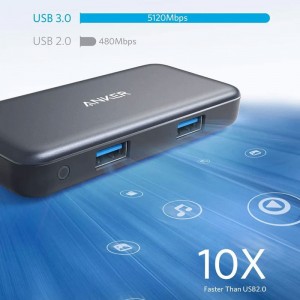هاب تایپ سی پنج پورت انکر A8334HA1