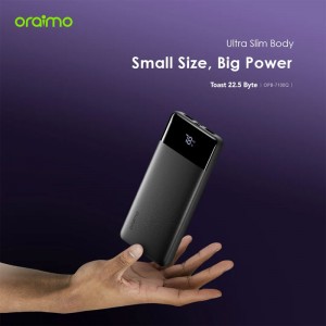 پاوربانک اورایمو مدل OPB-7100Q ظرفیت 10000 میلی آمپر توان 22.5 وات