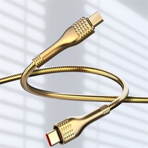 کابل شارژ USB-C به USB-C الدینیو مدل LC651C طول 1 متر توان 65 وات
