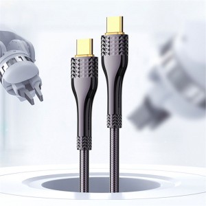 کابل شارژ USB-C به USB-C الدینیو مدل LC651C طول 1 متر توان 65 وات