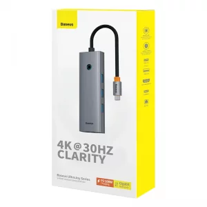 هاب تایپ سی 6 پورت بیسوس Baseus BS-OH151 B00052802811-00