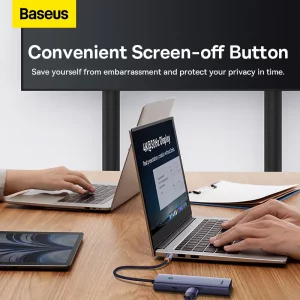 هاب تایپ سی 6 پورت بیسوس Baseus BS-OH151 B00052802811-00