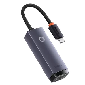 کابل تبدیل Type-C به LAN بیسوس Baseus BS-OH008 WKQX000313 1000Mbps