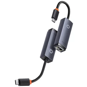 کابل تبدیل Type-C به LAN بیسوس Baseus BS-OH008 WKQX000313 1000Mbps