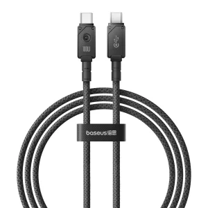 کابل شارژ USB-C به USB-C بیسوس مدل Unbreakable CB000051 P10355800221-01 طول 2 متر توان 100 وات