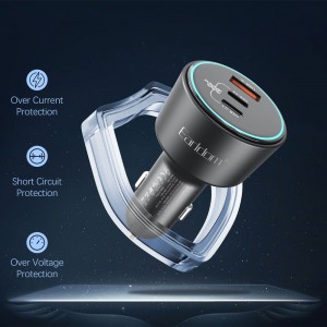 شارژر فندکی ارلدام مدل CC35 توان 200 وات