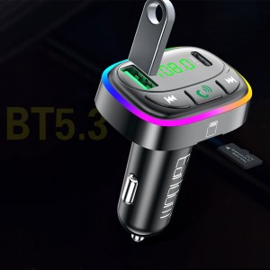 شارژر فندکی و اف ام پلیر بلوتوثی ارلدام مدل M104 توان 3.1 وات