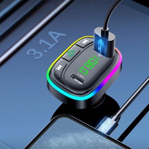 شارژر فندکی و اف ام پلیر بلوتوثی ارلدام مدل M104 توان 3.1 وات