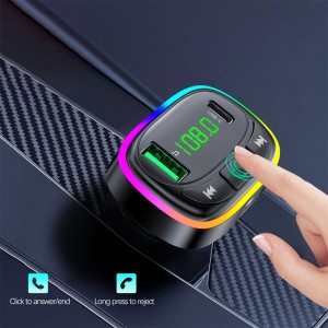 شارژر فندکی و اف ام پلیر بلوتوثی ارلدام مدل M104 توان 3.1 وات