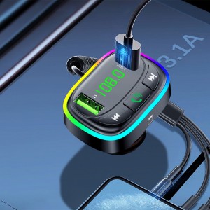 شارژر فندکی و اف ام پلیر بلوتوثی ارلدام مدل M105 توان 3.1 وات