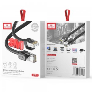 کابل شبکه ارلدام Cat6 مدل NW1 طول 3 متر