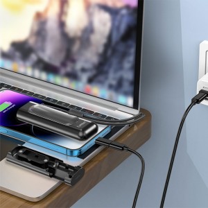 کابل تبدیل Type-C به Type-C / لایتنینگ / USB / micro USB ارلدام مدل MR02 طول 0.24 متر توان 60 وات