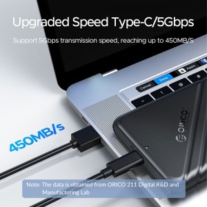 قاب اکسترنال هارد 2.5 اینچی USB 3.0 اوریکو مدل 25PW1-C3