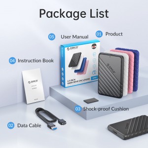 قاب اکسترنال هارد 2.5 اینچی USB 3.0 اوریکو مدل 25PW1-U3