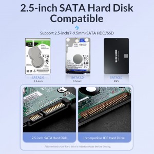 قاب اکسترنال هارد 2.5 اینچی USB 3.0 اوریکو مدل 2020U3-V1