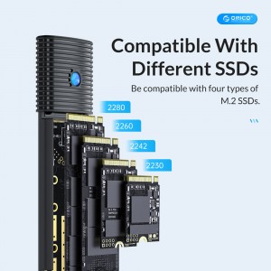 قاب اس اس دی اکسترنال NVMe M.2 اوریکو مدل PWM2-G2