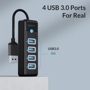 هاب USB 3.0 چهار پورت اوریکو مدل PW4U-U3-015