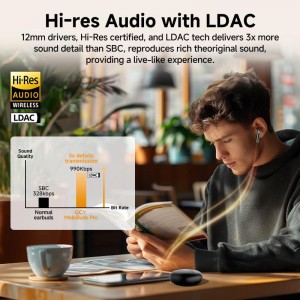 هندزفری بلوتوثی کیو سی وای مدل MeloBuds Pro