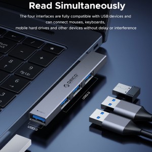هاب USB 3.0 چهار پورت اوریکو مدل YSZ1-U3