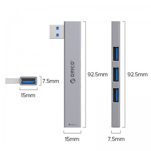 هاب USB 3.0 چهار پورت اوریکو مدل YSZ1-U3