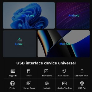 هاب تایپ سی 5 پورت اوریکو مدل YSB4-U2