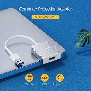 مبدل USB 3.0 به HDMI اوریکو مدل Orico UTH