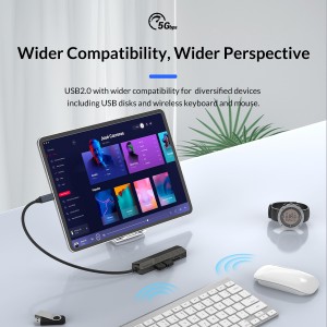 هاب تایپ سی شش پورت اوریکو مدل MDK-6P