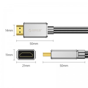 کابل HDMI اوریکو مدل H8AY-15 نسخه 2.1 کیفیت 8K طول 1.5 متر