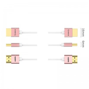 کابل HDMI اوریکو مدل HD205-20 نسخه 2.0 کیفیت 4K طول 2 متر