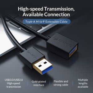 کابل افزایش طول USB 3.0 اوریکو مدل U3-MAA01-20 طول 2 متر