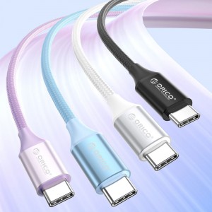 کابل شارژ USB-C به USB-C اوریکو مدل CDX-100CC طول 1 متر توان 100 وات