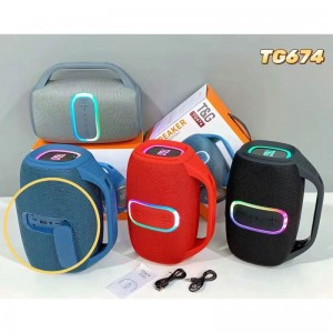 اسپیکر بلوتوثی قابل حمل تی اند جی مدل TG674