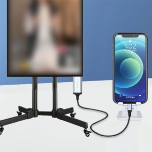کابل تبدیل لایتنینگ به HDMI ارلدام مدل W35 طول 2 متر