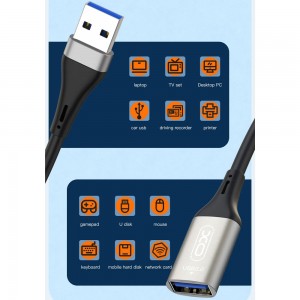کابل افزایش طول USB 3.0 ایکس او مدل NB220 طول 2 متر