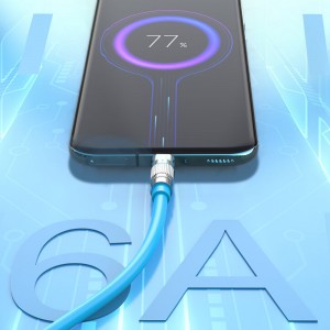 کابل شارژ Type-C به لایتنینگ ایکس او NB-Q228A طول 1.2 متر توان 27 وات