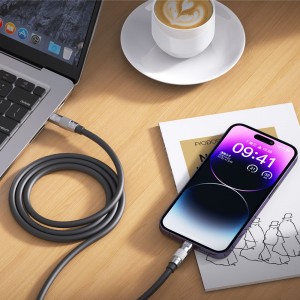 کابل شارژ Type-C به لایتنینگ ایکس او NB-Q228A طول 1.2 متر توان 27 وات