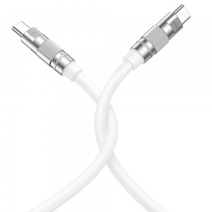 کابل شارژ USB-C به USB-C ایکس او NB-Q228B طول 1.2 متر توان 60 وات