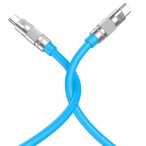 کابل شارژ USB-C به USB-C ایکس او NB-Q228B طول 1.2 متر توان 60 وات