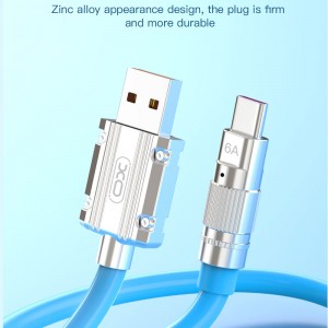 کابل شارژ USB به Type-C ایکس او NB-227 طول 1.2 متر توان 6 آمپر